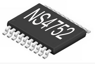 NS4752  升壓+防失真、3.6V/5W單聲道AB/D切換音頻功放