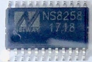NS8258  同步升壓+防失真，3W×2雙通道AB/D類切換音頻功放